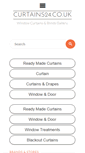 Mobile Screenshot of curtains24.co.uk